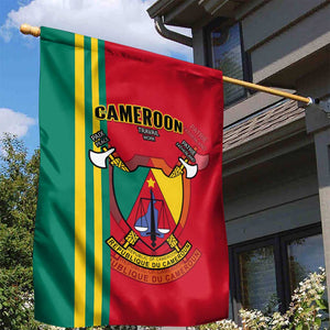 Cameroon Happy Unity Day Cameroun Coat Of Arms Garden Flag