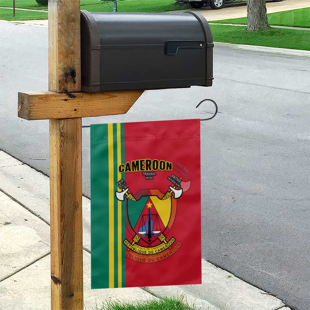 Cameroon Happy Unity Day Cameroun Coat Of Arms Garden Flag