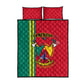 Cameroon Happy Unity Day Cameroun Coat Of Arms Quilt Bed Set