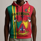 Cameroon Happy Unity Day Cameroun Coat Of Arms Sleeveless Hoodie - African Pride