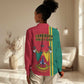 Cameroon Happy Unity Day Cameroun Coat Of Arms Women Casual Shirt LT14