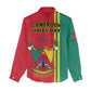 Cameroon Happy Unity Day Cameroun Coat Of Arms Women Casual Shirt LT14