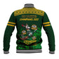 South Africa Rugby Baseball Jacket Go Bokke World Cup Champions History LT14