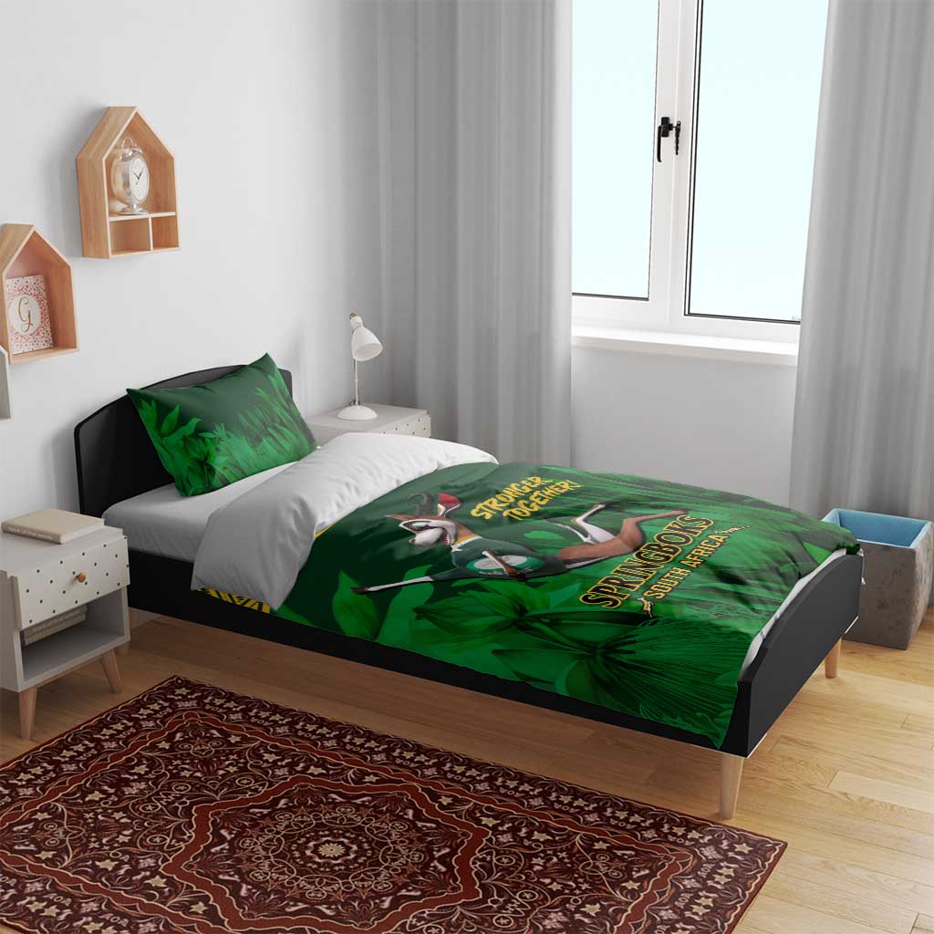 South Africa Rugby Bedding Set Go Bokke World Cup Champions History