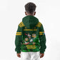 South Africa Rugby Kid Hoodie Go Bokke World Cup Champions History