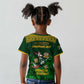 South Africa Rugby Kid T shirt Go Bokke World Cup Champions History