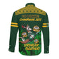 South Africa Rugby Long Sleeve Button Shirt Go Bokke World Cup Champions History