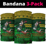 South Africa Rugby Neck Gaiter Go Bokke World Cup Champions History LT14