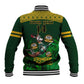 Custom South Africa Rugby Baseball Jacket Go Bokke World Cup Champions History LT14