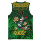 Custom South Africa Rugby Basketball Jersey Go Bokke World Cup Champions History - African Pride