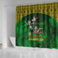 Custom South Africa Rugby Shower Curtain Go Bokke World Cup Champions History