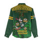 Custom South Africa Rugby Women Casual Shirt Go Bokke World Cup Champions History LT14