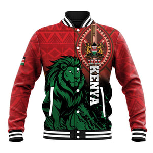 Kenya Independence Day Baseball Jacket Jamhuri ya Kenya 1963 - African Pattern LT14