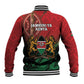 Kenya Independence Day Baseball Jacket Jamhuri ya Kenya 1963 - African Pattern LT14