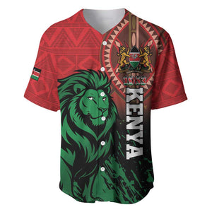 Kenya Independence Day Baseball Jersey Jamhuri ya Kenya 1963 - African Pattern