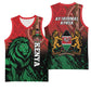 Kenya Independence Day Basketball Jersey Jamhuri ya Kenya 1963 - African Pattern - African Pride