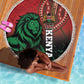 Kenya Independence Day Beach Blanket Jamhuri ya Kenya 1963 - African Pattern