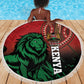Kenya Independence Day Beach Blanket Jamhuri ya Kenya 1963 - African Pattern