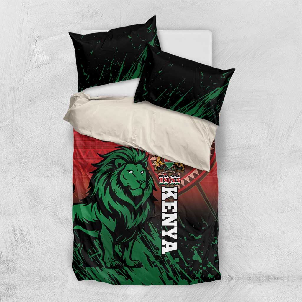 Kenya Independence Day Bedding Set Jamhuri ya Kenya 1963 - African Pattern