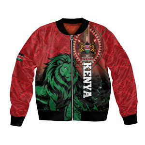 Kenya Independence Day Bomber Jacket Jamhuri ya Kenya 1963 - African Pattern
