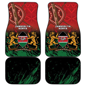 Kenya Independence Day Car Mats Jamhuri ya Kenya 1963 - African Pattern
