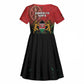 Kenya Independence Day Kid Short Sleeve Dress Jamhuri ya Kenya 1963 - African Pattern