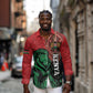 Kenya Independence Day Long Sleeve Button Shirt Jamhuri ya Kenya 1963 - African Pattern