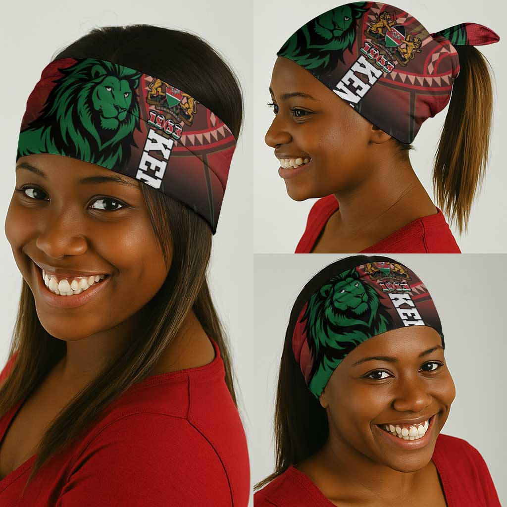 Kenya Independence Day Neck Gaiter Jamhuri ya Kenya 1963 - African Pattern LT14