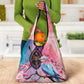 Kenya Lilac-Breasted Roller Grocery Bag Coat Of Arms Mix Orchid