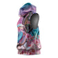 Kenya Lilac-Breasted Roller Sleeveless Hoodie Coat Of Arms Mix Orchid - African Pride