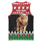 Personalized Kenya Christmas Basketball Jersey Lion Santa - Heri Ya Krismasi! - African Pride