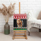 Personalized Kenya Christmas Canvas Wall Art Lion Santa - Heri Ya Krismasi!