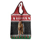 Personalized Kenya Christmas Grocery Bag Lion Santa - Heri Ya Krismasi!