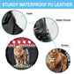 Personalized Kenya Christmas Spare Tire Cover Lion Santa - Heri Ya Krismasi!