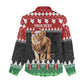 Personalized Kenya Christmas Women Casual Shirt Lion Santa - Heri Ya Krismasi! LT14