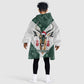 South Africa Springboks Christmas Kid Wearable Blanket Hoodie Bokke Santa - Geseende Kersfees