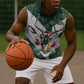 South Africa Springboks Christmas Sleeveless Hoodie Bokke Santa - Geseende Kersfees - African Pride