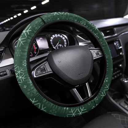 South Africa Springboks Christmas Steering Wheel Cover Bokke Santa - Geseende Kersfees