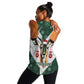 South Africa Springboks Christmas Women Racerback Tank Bokke Santa - Geseende Kersfees