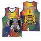 Chad Independence Day Basketball Jersey Happy 64 Years Of Independence LT14