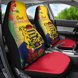 Chad Independence Day Car Seat Cover Happy 64 Years Of Independence