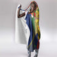 Chad Independence Day Hooded Blanket Happy 64 Years Of Independence