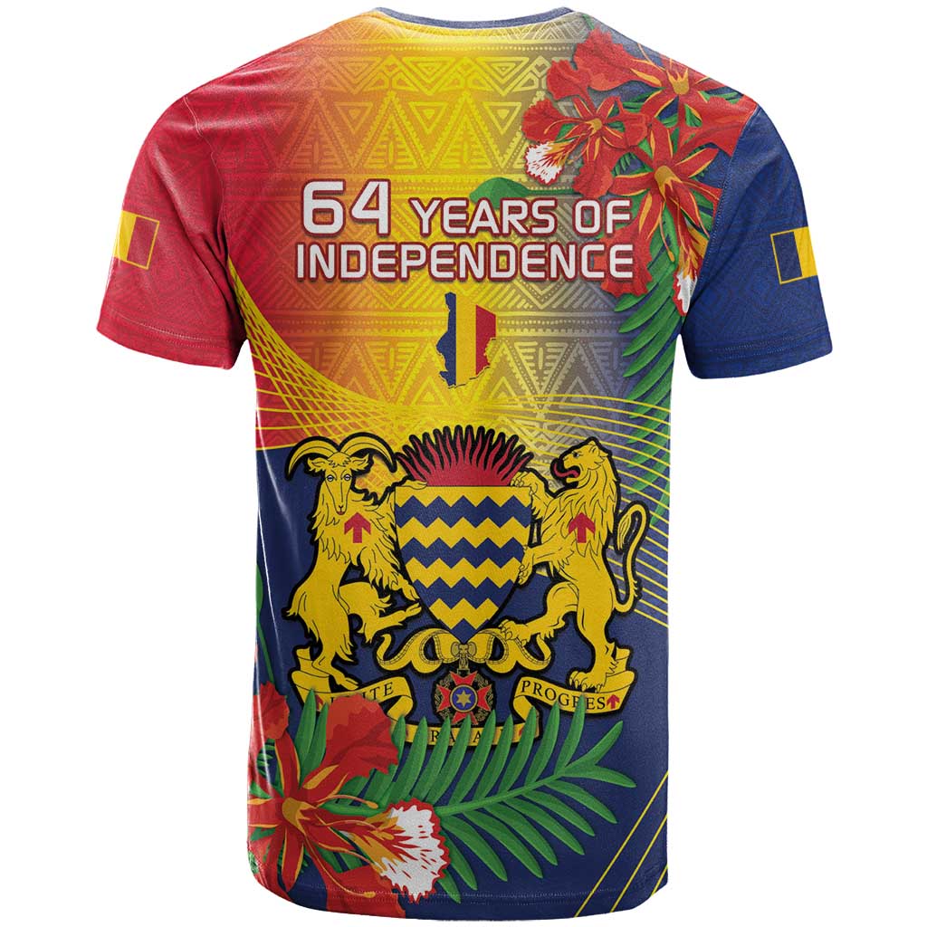 Chad Independence Day T shirt Happy 64 Years Of Independence