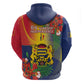 Chad Independence Day Zip Hoodie Happy 64 Years Of Independence