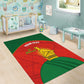 Afro Cricket Zimbabwe Custom Area Rug Go Chevrons 2003 Color - African Pride