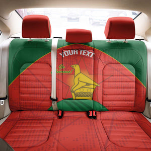 Afro Cricket Zimbabwe Custom Back Car Seat Cover Go Chevrons 2003 Color - African Pride