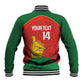 Afro Cricket Zimbabwe Custom Baseball Jacket Go Chevrons 2003 Color - African Pride