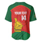 Afro Cricket Zimbabwe Custom Baseball Jersey Go Chevrons 2003 Color - African Pride
