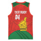 Afro Cricket Zimbabwe Custom Basketball Jersey Go Chevrons 2003 Color - African Pride