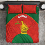 Afro Cricket Zimbabwe Custom Bedding Set Go Chevrons 2003 Color - African Pride
